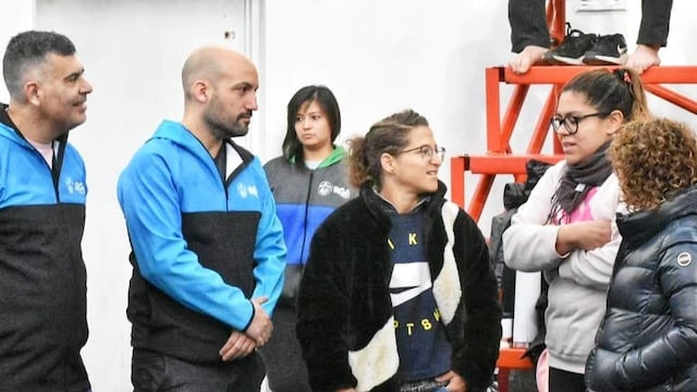 La campeona mundial y doble medallista olímpica Paula Paretto llegó a Río Grande