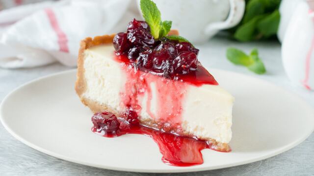 Receta de cheesecake sin gluten ni horno