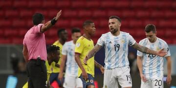 El reclamo de Otamendi