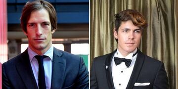 Iván de Pineda y Marcos Ginocchio en los Martín Fierro