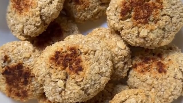 Galletitas de avena y coco.