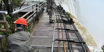 Parque Nacional Iguazú: habilitaron nuevamente la Garganta del Diablo.