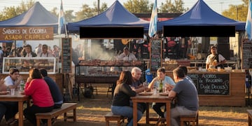 Puestos gastronómicos, entrada gratis y feria, así es la peña que aterriza en Córdoba.