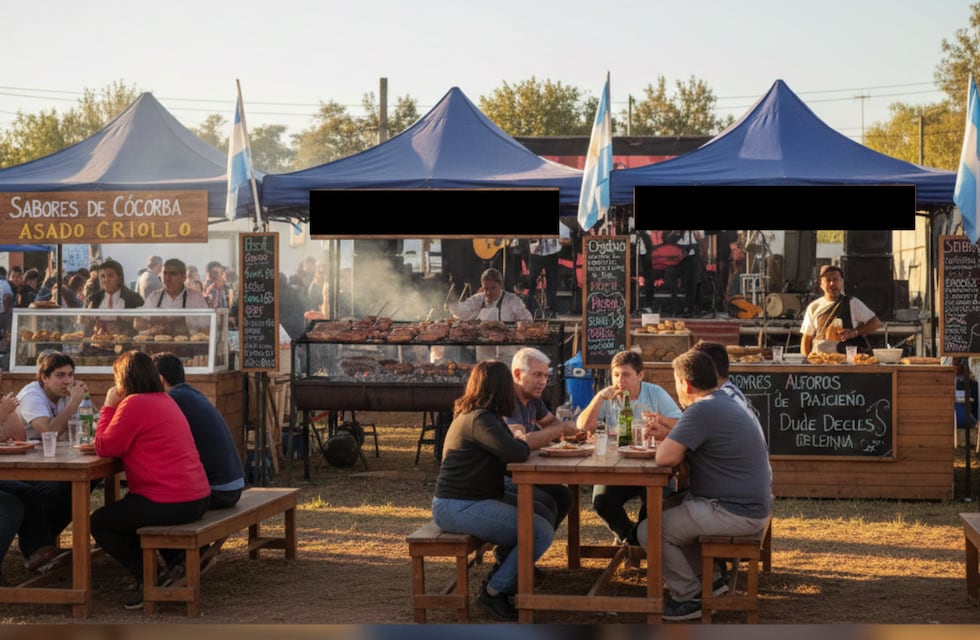 Una peña aterriza en Córdoba con puestos gastronómicos, entrada gratis y feria