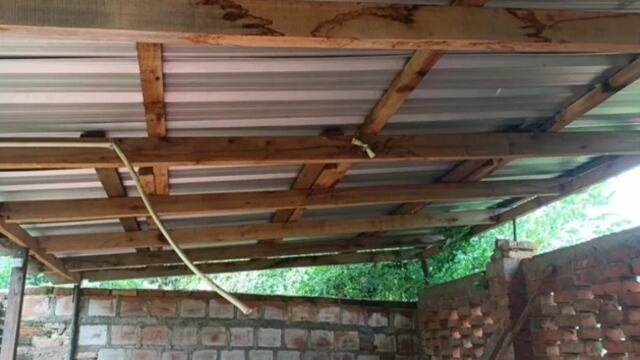 Robaron materiales en la capilla Santísima Trinidad del barrio Suiza de Jardín América.