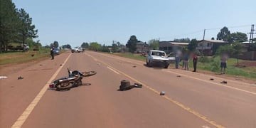 Lamentablemente, falleció el octogenario que protagonizó un accidente vial en San Vicente.