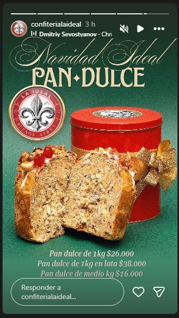 El pan dulce de La Ideal