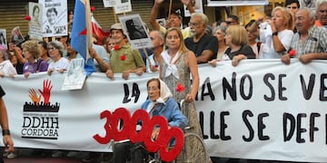 Este lunes habrá una nueva marcha por el Día de la Memoria. (Javier Ferreyra / La Voz)