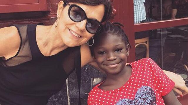 La actriz junto a Daniel Grinbank adoptaron a la pequeña luego de intentar quedar embarazada por inseminación artificial
