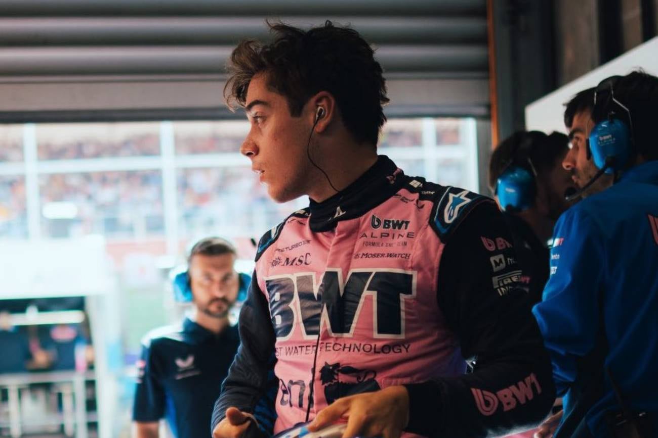 Colapinto analizó la carrera de Sprint (Alpine)