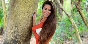 Mide 1.90, asegura ser una “gigante” y gana millones en Onlyfans.