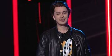 El joven de 21 años interpretó "Wadu wadu" y convenció a dos de las integrantes del jurado.