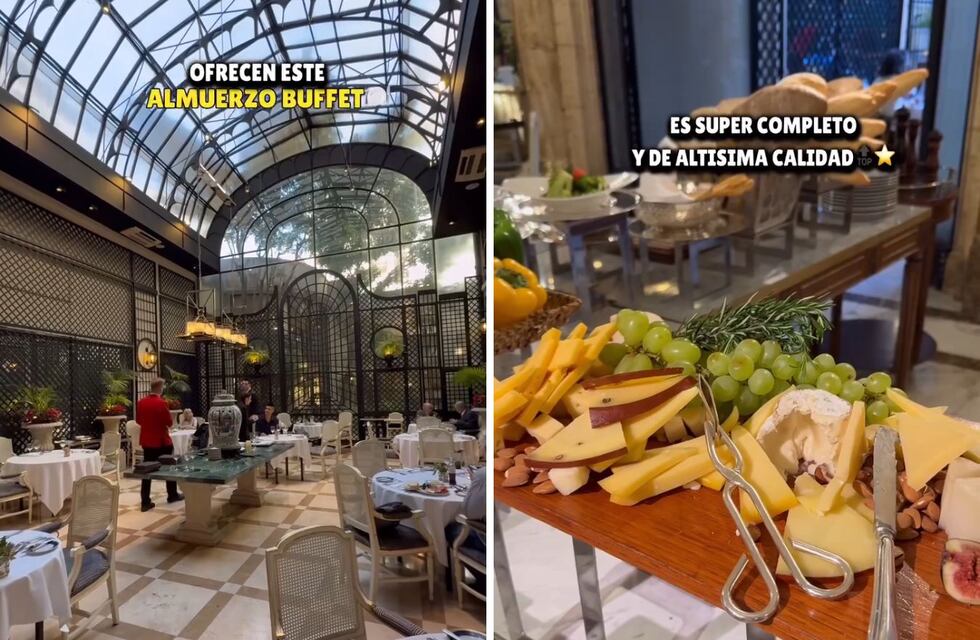Cómo es y cuánto cuesta el brunch libre del Palacio Alvear con todo incluido