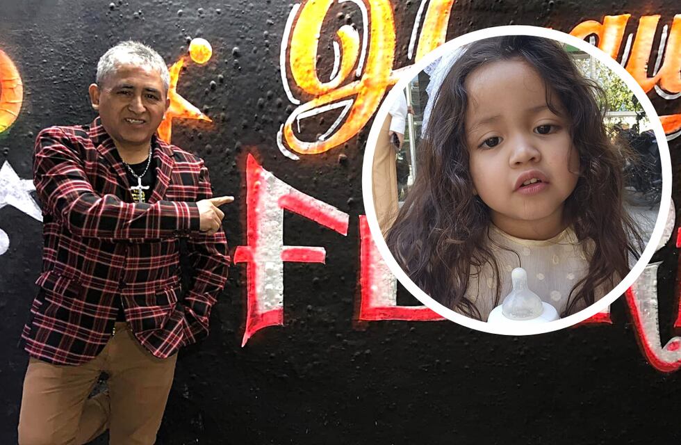 Se conocieron excelentes noticias sobre el estado de salud de Catalina, la hija de Huguito Flores