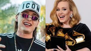 ¿Peso Pluma es más grande que Adele? el sorprendente récord del cantante mexicano en Spotify