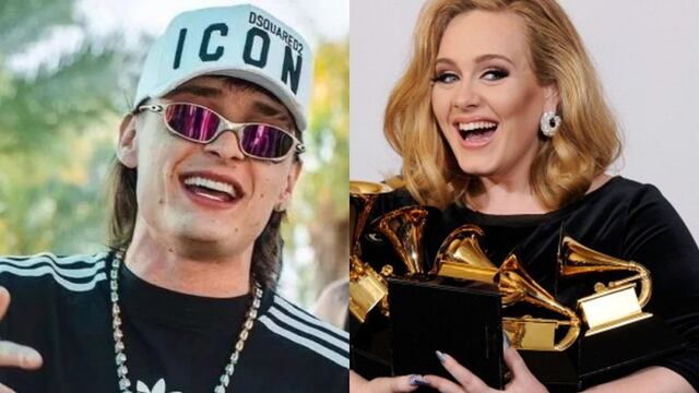 ¿Peso Pluma es más grande que Adele? el sorprendente récord del cantante mexicano en Spotify