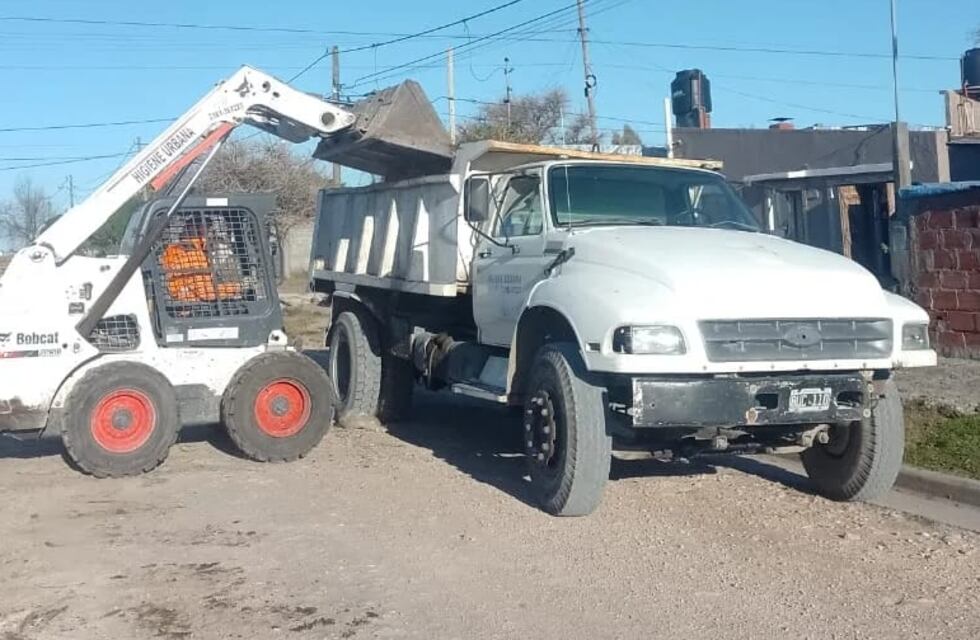 Operativo “Barrios Limpios” en el barrio Santa Teresita