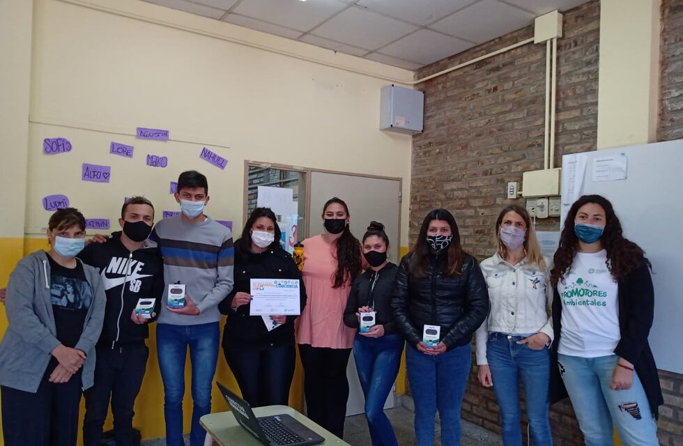 Jóvenes de la ciudad comprometidos con el ambiente