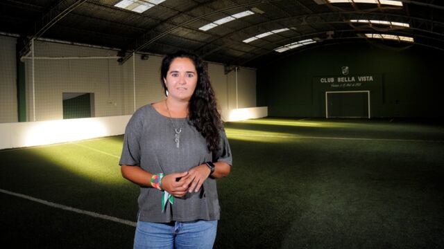 Emilia Dervis es la primera mujer presidente de Bella Vista (Foto: Pablo Presti).