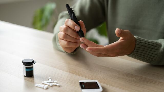 Diabetes: medición de glucosa