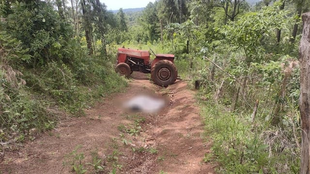 Tragedia rural en San Antonio: una mujer murió al ser arrollada por un tractor.