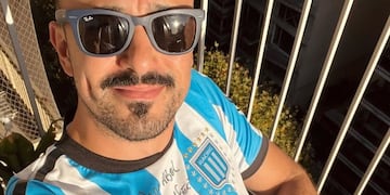 De ser hincha de Boca a fanático de Racing: el insólito motivo por el cual Abel Pintos se cambió de equipo.