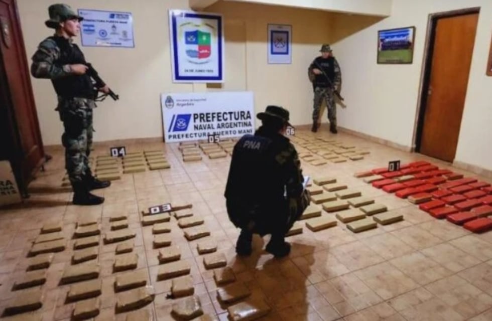 Jardín América: secuestran marihuana de contrabando