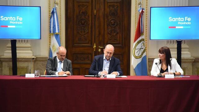 El gobernador Omar Perotti firmó el convenio para el desembarco del organismo.