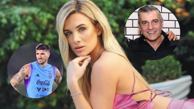 Se conocieron los audios del papá de Camila Homs amenazando a Rodrigo de Paul.