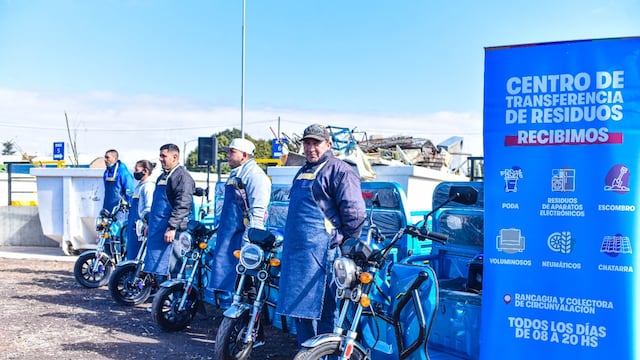 Las motocargas eléctricas reemplazan a los caballos (Municipalidad de Córdoba).