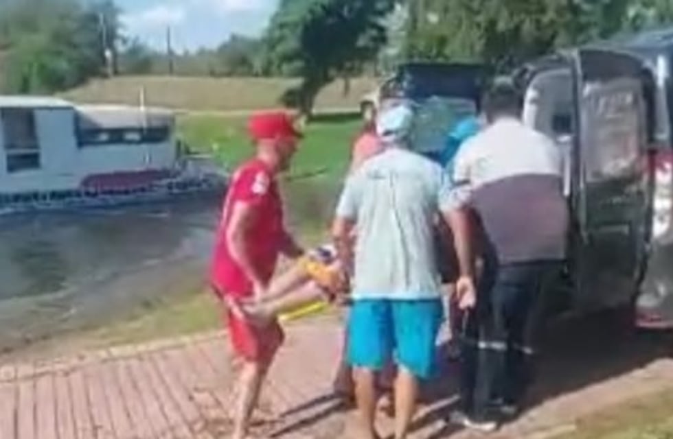 Bomberos reanimaron a un hombre que se encontraba sin signos vitales en el Dique Embalse