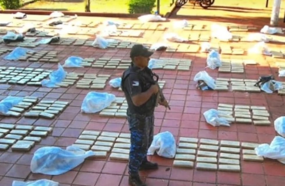 Puerto Piray: incautan una impresionante cantidad de marihuana