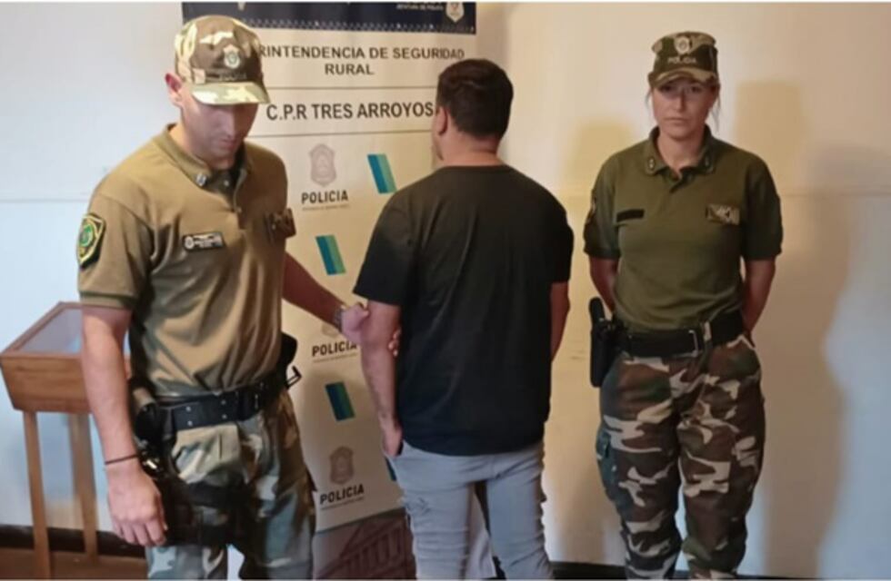 Tres Arroyos: tenía pedido de captura y fue detenido en un control de rutina sobre Ruta 3