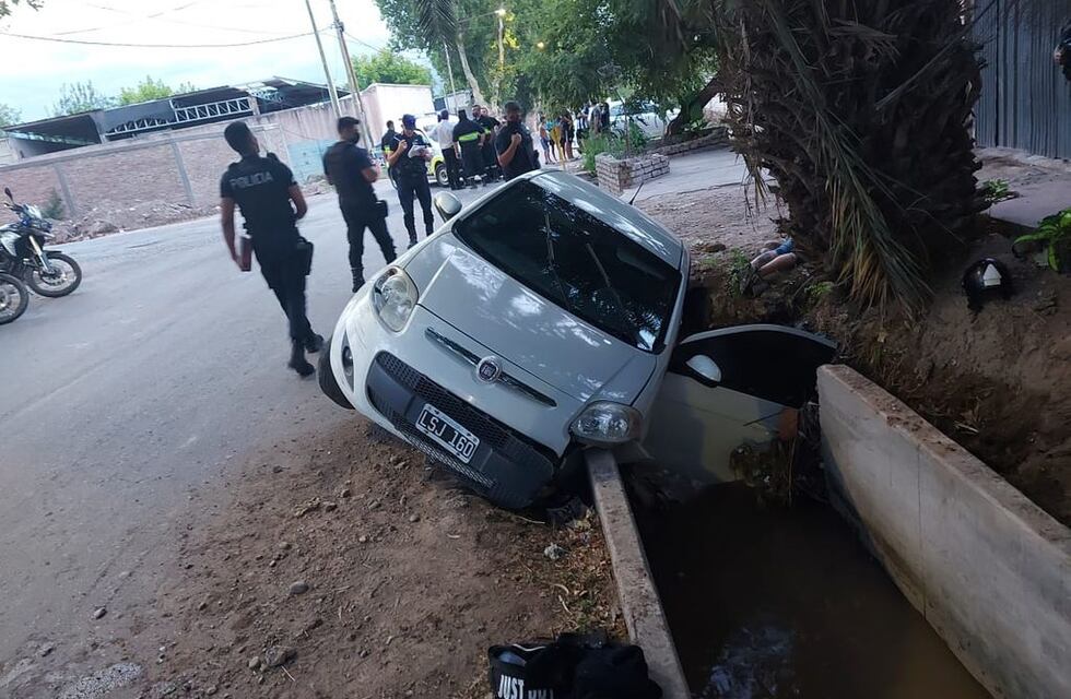 Robaron y tras una persecución detuvieron a 4 delincuentes en Guaymallén
