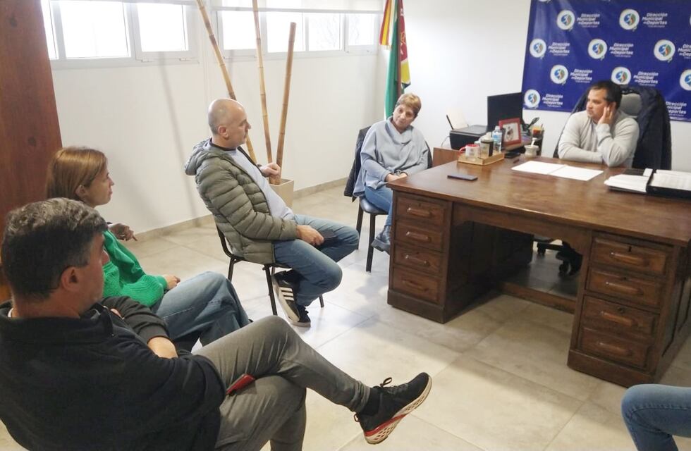 Cittadino acompañó a Orsilli en una reunión con dirigentes del Club Costa Sud