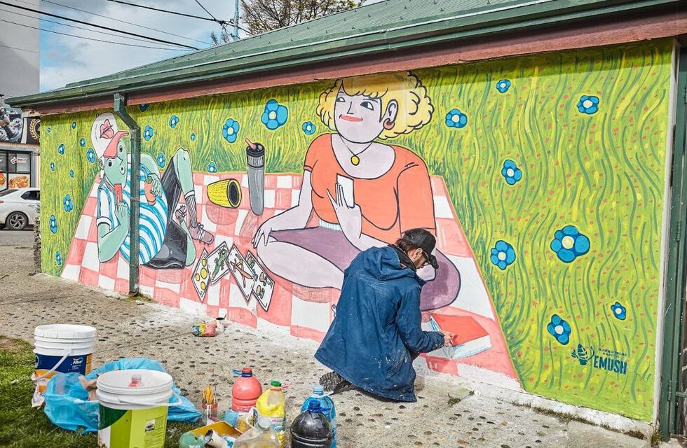 Cierran las inscripciones para el 5° Encuentro Internacional de Muralistas en el Fin del Mundo