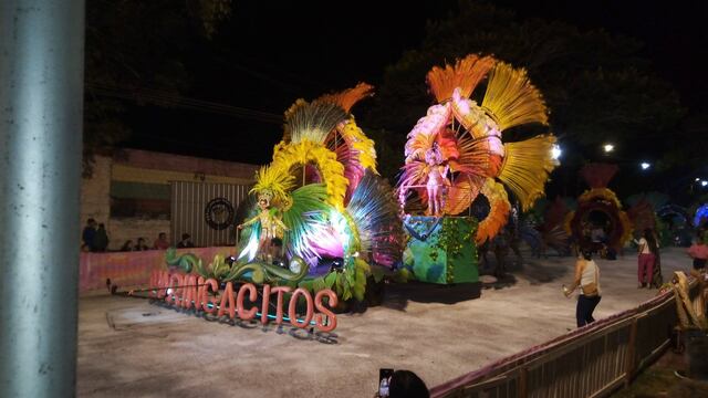 Con alegría y música transcurrió la primera noche de carnaval en Concepción de la Sierra.