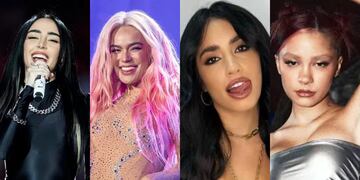 Así fue la divertida noche entre Karol G, Nicki Nicole, Lali Espósito y Taichu