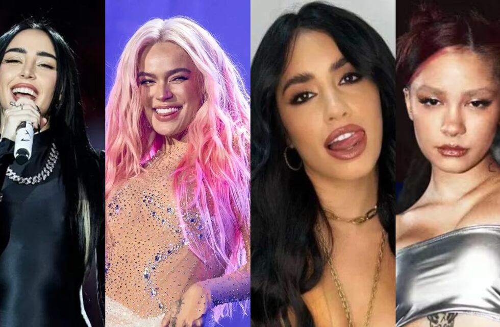 Así fue la divertida “noche de chicas” de Karol G, Nicki Nicole, Lali Espósito y Taichu