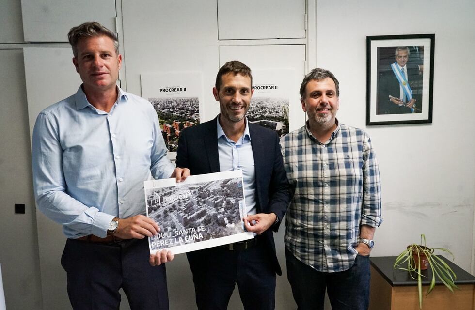 Se firmó un convenio para construir 300 viviendas Procrear en Pérez