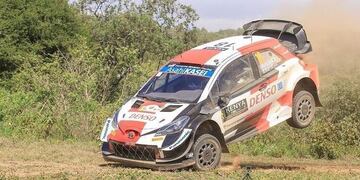 Toyota manda en Kenia, sexta fecha del WRC.
