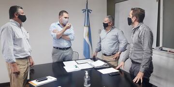 El intendente Benedetti fue recibido por el Secretario de Obras Públicas de la Nación, Martín Rodrigo Gill