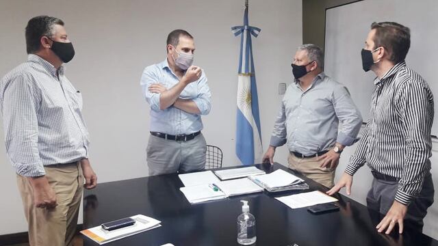 El intendente Benedetti fue recibido por el Secretario de Obras Públicas de la Nación, Martín Rodrigo Gill