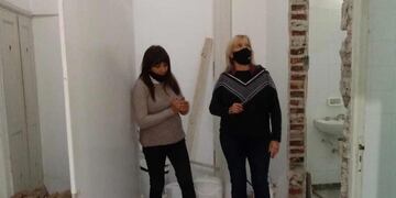 Recorrida de Mariana Andereggen por las obras del Museo