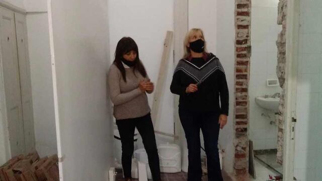 Recorrida de Mariana Andereggen por las obras del Museo
