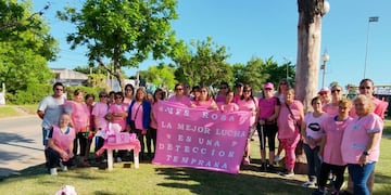 Caminata Rosa en Gualeguaychú