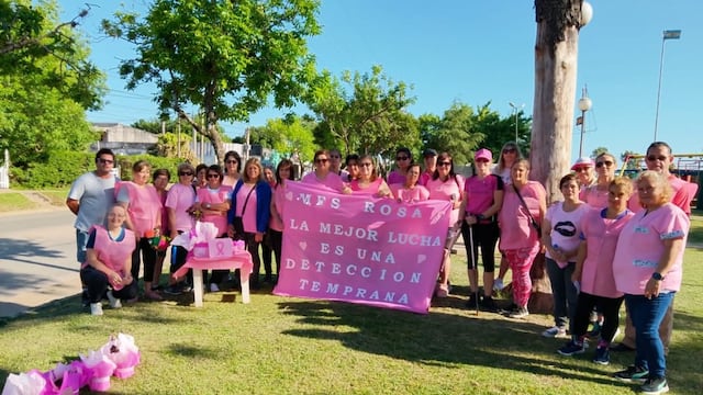 Caminata Rosa en Gualeguaychú