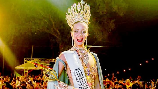 Concordia retuvo la corona de la representante del carnaval de Entre Ríos