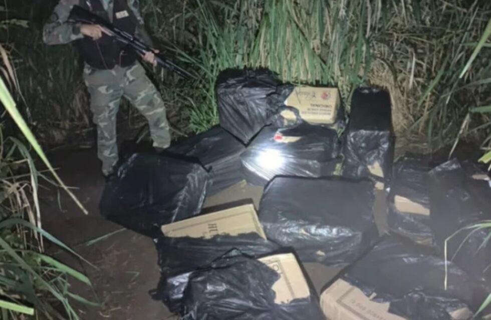 Eldorado: Prefectura Naval secuestró contrabando de cigarrillos