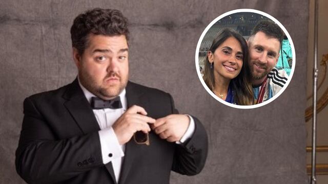 Darío Barassi y su particular invitación a Lionel Messi y Antonela Roccuzzo.